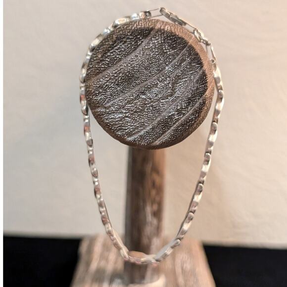 VTG 925 Sterling Silver Cross XO Link Bracelet - Picture 2 of 10